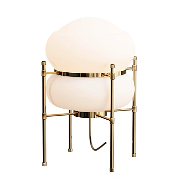 ADAMS: Modern Table Lamp with Elegant Design 3D model image 1 