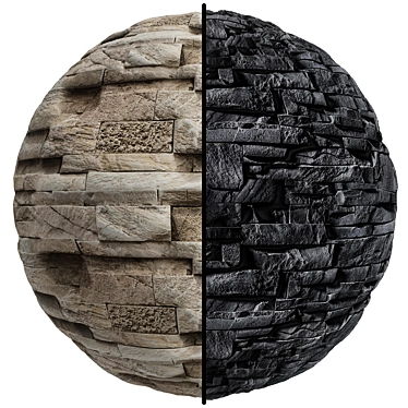 Stone Cover Texture Set | 4K PBR | 2 Types 3D model image 1 