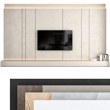 TV wall set 03