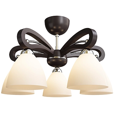 Classic ALFA Gracja Vigo Chandelier 3D model image 1 