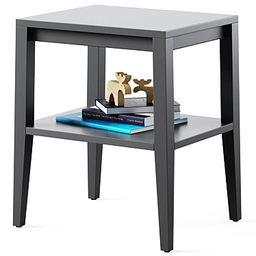 Sleek Ever Nightstand for Kids 3D model image 1 