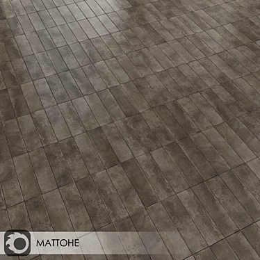 Modern Matte Ceramic Wall Tiles 3D model image 1 