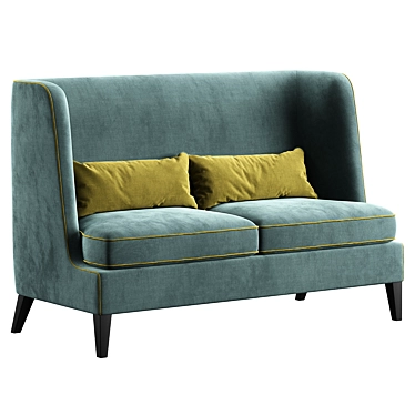 Cyan Konyshev 2-Seater Sofa 3D model image 1 