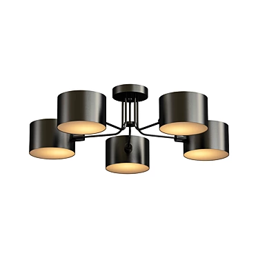 Elegant Omnilux Lisera Ceiling Chandelier 3D model image 1 