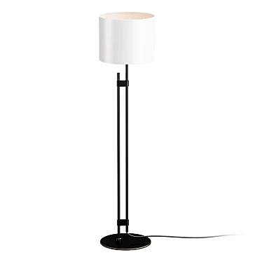 Brass Support Floor Lamp 3D model image 1 