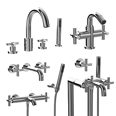 Roca Loft faucets for basin, bathtub and bidet