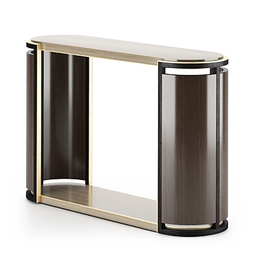 Frato Sonoma Console: Elegant Portuguese Design 3D model image 1 