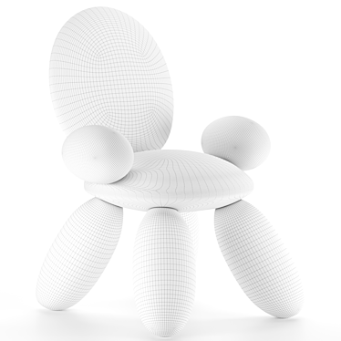 Elevate Your Space with the Bubble Chair 3D model image 1 