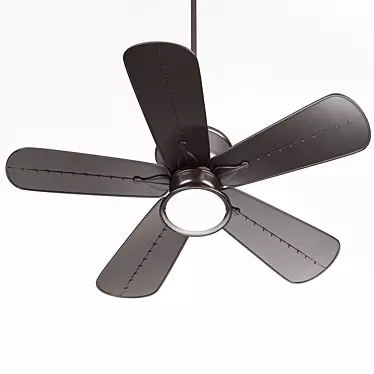  Modern Ceiling Fan with Light 3D model image 1 