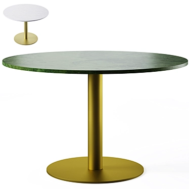 Cosmo Paola Dining Table: Elegant and Functional 3D model image 1 