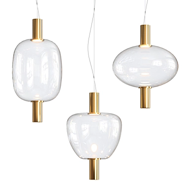 Vistosi Riflesso SP Pendant Lights 3D model image 1 