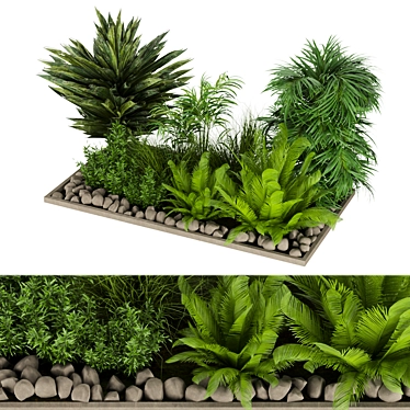  Leafy Oasis: Collection Plant vol. 303 | Outdoor Beauty 3D model image 1 