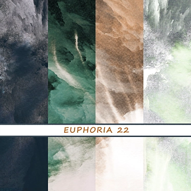 Euphoria 22: Abstract Designer Wallpapers 3D model image 1 