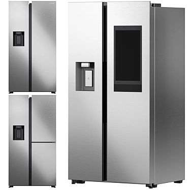 Samsung Refrigerator Collection: Innovative Cooling Solutions 3D model image 1 