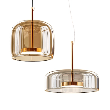 Dauphin Pendant Light 3D model image 1 