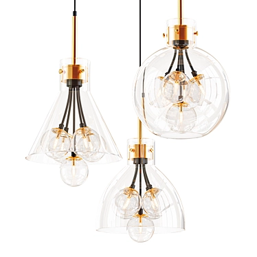Elegant Design Lamps: Vappe 3D model image 1 