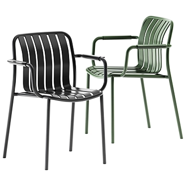 Sophisticate Outdoors: Trocadero Armchair 3D model image 1 