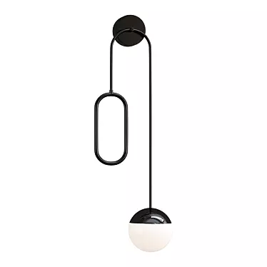 Modern Niello Lamp: 2013 Edition 3D model image 1 