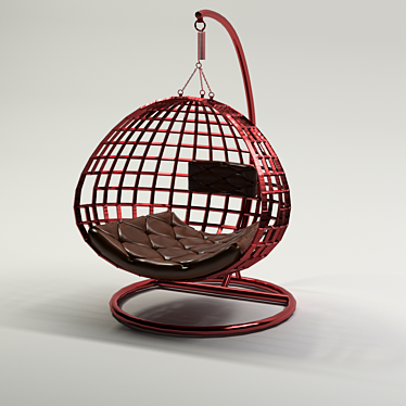 Cozy Swing Chair: Perfect for Relaxation! 3D model image 1 