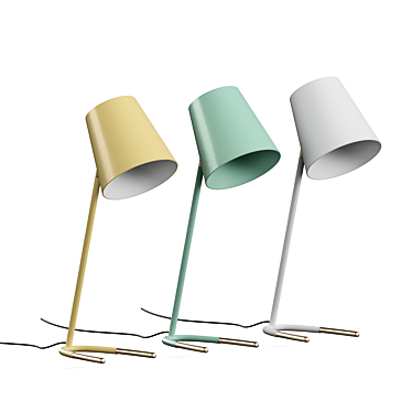 Skora Table Lamp: Stylish and Versatile 3D model image 1 