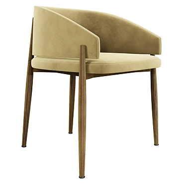 Modern Frank Chair: High-Quality Design 3D model image 1 