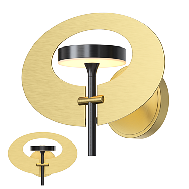 Ingara Wall: Modern LED Wall Lamp 3D model image 1 