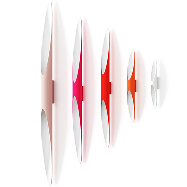 Illuminating Serenity: Shakti Wall Lamp 3D model image 1 