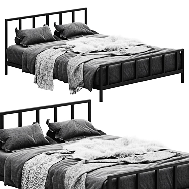 Alchemy Matte Queen bed by cb2