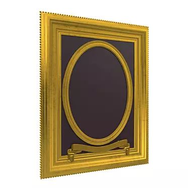 Classic Picture Frame 3D model image 1 