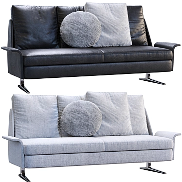 Modern Luxury Sofa by Minotti 3D model image 1 