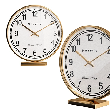 Sleek Hermle 22986 Clock 3D model image 1 