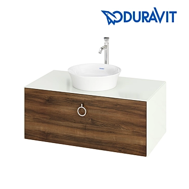 OM Duravit White Tulip Hanging bedside table #WT4980