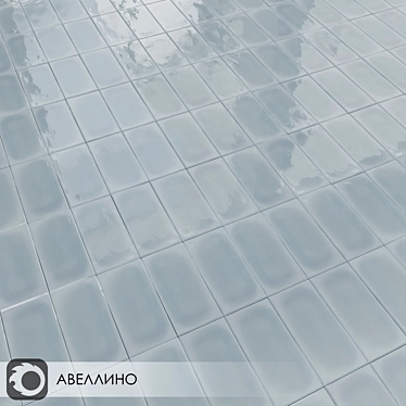 Title: Avellino Glossy Ceramic Tiles Collection 3D model image 1 