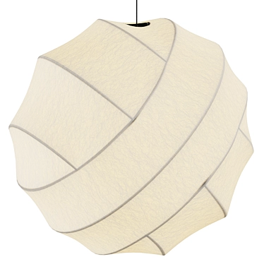 Elegant Turner Pendant Light 3D model image 1 