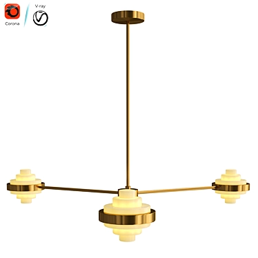 Modern Design Lamp: SAMBA 3D model image 1 