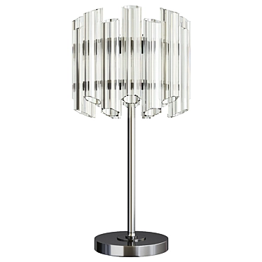 Delight Vittoria Clear Table Lamp 3D model image 1 