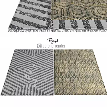 Luxury Plush Carpet: 280 336 Polys 3D model image 1 