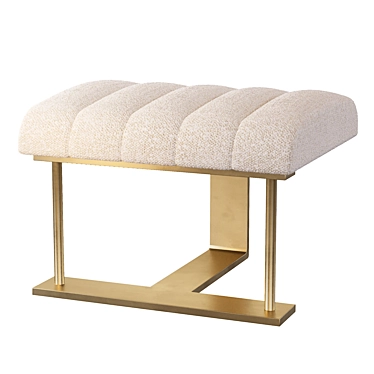 Elegant McGuire Bench - Timeless Design 3D model image 1 