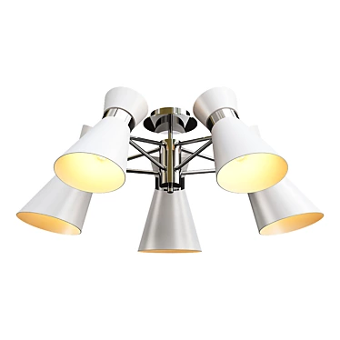 Laconica 5: Modern Ceiling Chandelier 3D model image 1 