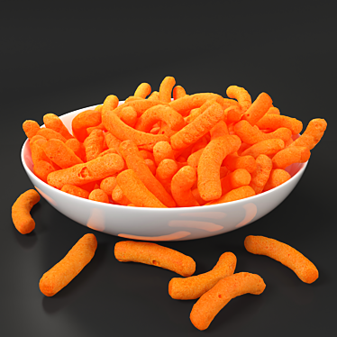 Delicious Junk Food Party Bundle 3D model image 1 