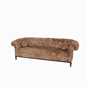 Elegant Classic VIP Sofa 3D model image 1 