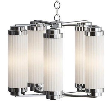 Elegant Conway Pendant Light 3D model image 1 