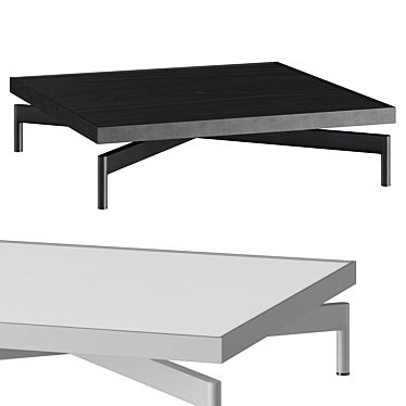 Gandiablasco Onde | Versatile Outdoor/Indoor Table 3D model image 1 