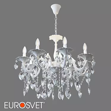 OM Pendant chandelier with crystal Eurosvet 10108/8 VELETTA