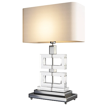 Elegant Eichholtz Umbria Table Lamp 3D model image 1 