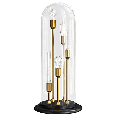 Elegant Eichholtz Opus Table Lamp 3D model image 1 