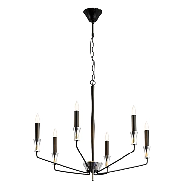 Modern Lightstar Chandelier 3D model image 1 