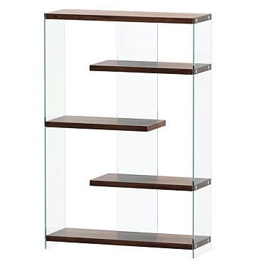 Melody Rack: Stylish Storage Solution 3D model image 1 