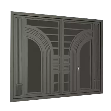 Outdoor Gate - Darvoza 3D model image 1 