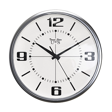 Elegant Tomas Stern 9020 Wall Clock 3D model image 1 
